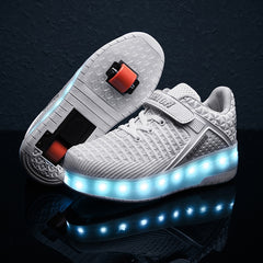 2019 New 29-40 USB Charging Children Sneakers - shoedesk