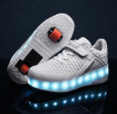 2019 New 29-40 USB Charging Children Sneakers - shoedesk