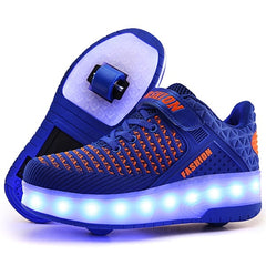 2019 New 29-40 USB Charging Children Sneakers - shoedesk