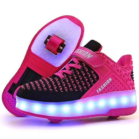 2019 New 29-40 USB Charging Children Sneakers - shoedesk